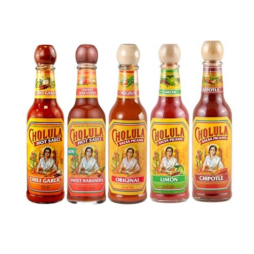 CHOLULA SCHARFE SOßE VON CHOLULA 5x150ml (Pack of 5) von México Mágico