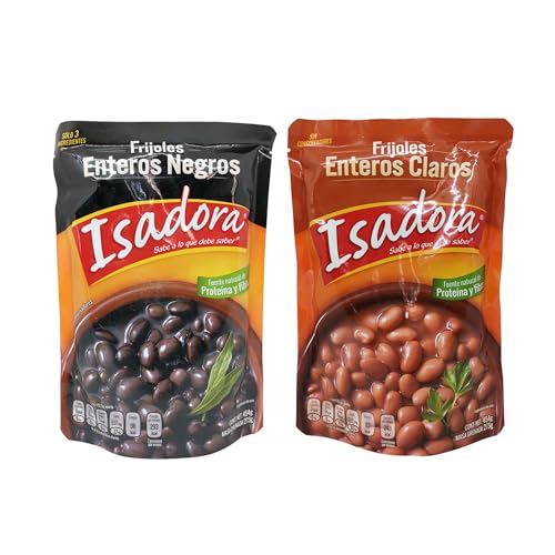 Frijoles Isadora Refritos o Enteros (Bohnenmus - Ganze) (Enteros mix (Pack 2)) von México Mágico