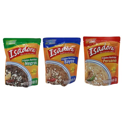 Frijoles Isadora Refritos o Enteros (Bohnenmus - Ganze) (Refritos mix (Pack 3)) von México Mágico