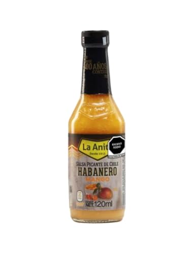 HABANERO MANGO SOßE VON LA ANITA 120ml - Salsa Mango Habanero von México Mágico