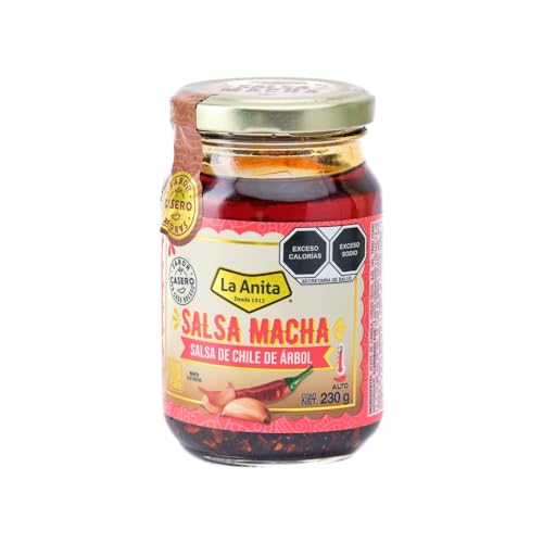 Salsa Macha mit Arbol Chili von La Anita 230g von México Mágico