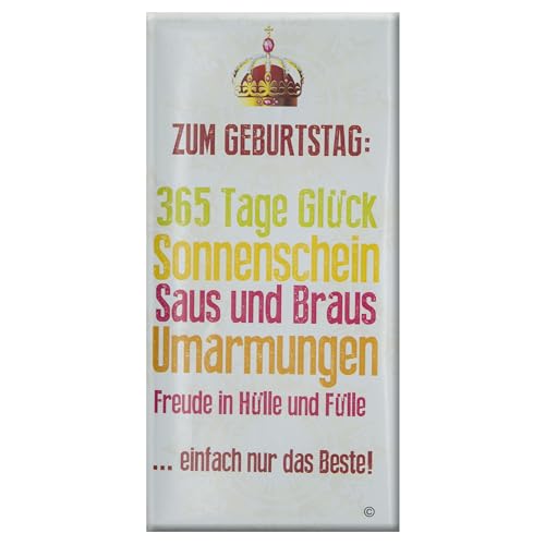 Meybona Bunte Worte Schokolade | zum Geburtstag | Fairtrade Kakao | Manufaktur aus Deutschland | Bean to Bar | Schokoladen-Geschenk 10 x 100g Großpackung von Meybona