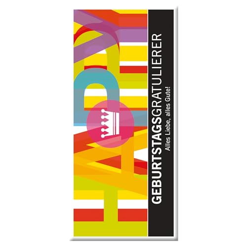 Meybona Grußkartenersetzer Schokolade | Geburtstagskuchenersetzer | Fairtrade-Kakao | Manufaktur aus Deutschland | Bean to Bar | Edel-Schokoladen Geschenk 10 x 100g Großpackung von Meybona