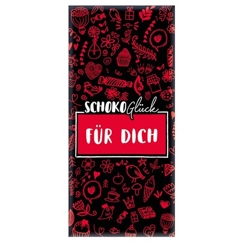Meybona SchokoGlück Schokolade | für Dich | Fairtrade | Manufaktur aus Deutschland | Bean to Bar | Edel-Schokoladen Geschenk 100g von Meybona