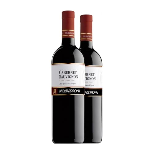 Mezzacorona America Cabernet Sauvignon Trentino Magnum-Flasche 1,5 L Rotwein (Karton mit 2 Magnum-Flasche von 1,5 L) von Mezzacorona