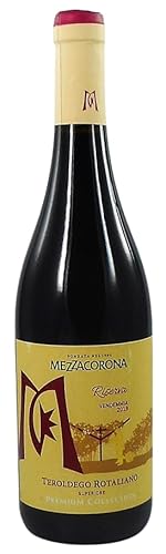 Teroldego Rotaliano Riserva DOC 2018 von MezzaCorona (1x075l) trockener Rotwein aus Trentino von Mezzacorona