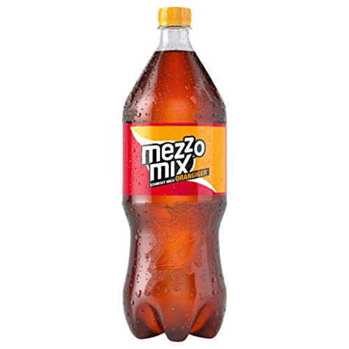 Mezzo Mix, Einzigartiges Mischgetränk aus Cola & Orange in praktischen Flaschen, EINWEG (4 x 1,5 Liter) von Mezzo Mix