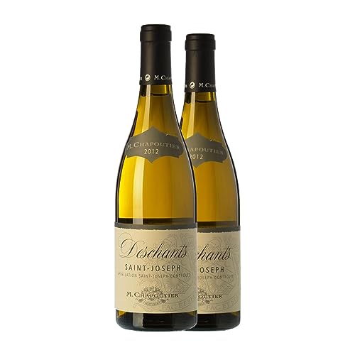 Michel Chapoutier Deschants Blanc Marsanne Saint-Joseph Alterung 75 cl Weißwein (Schachtel mit 2 Flaschen von 75 cl) von Michel Chapoutier
