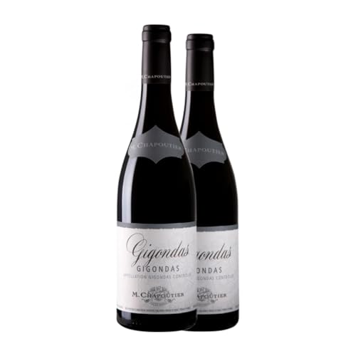 Michel Chapoutier Gigondas 75 cl Rotwein (Karton mit 2 Flaschen von 75 cl) von Michel Chapoutier