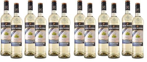 Michel Schneider Chardonnay Weißwein Alkoholfrei (6 x 0.75 l) (Packung mit 2) von Michel Schneider