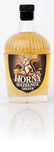 Horny Hazelnut Haselnuss-Likör | 100% Natürliche Zutaten | Handcrafted | Vielseitig als Shot, Warm oder im Kaffee | 1 x 700ml | 25% Vol. von Michi Palma