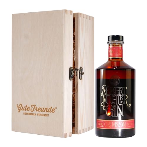 Michlers Crimson Gin mit Geschenk-Holzkiste von Michlers