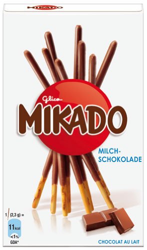 Mikado Milchschokolade, Sticks mit feiner Schokolade - 75gr von Mikado