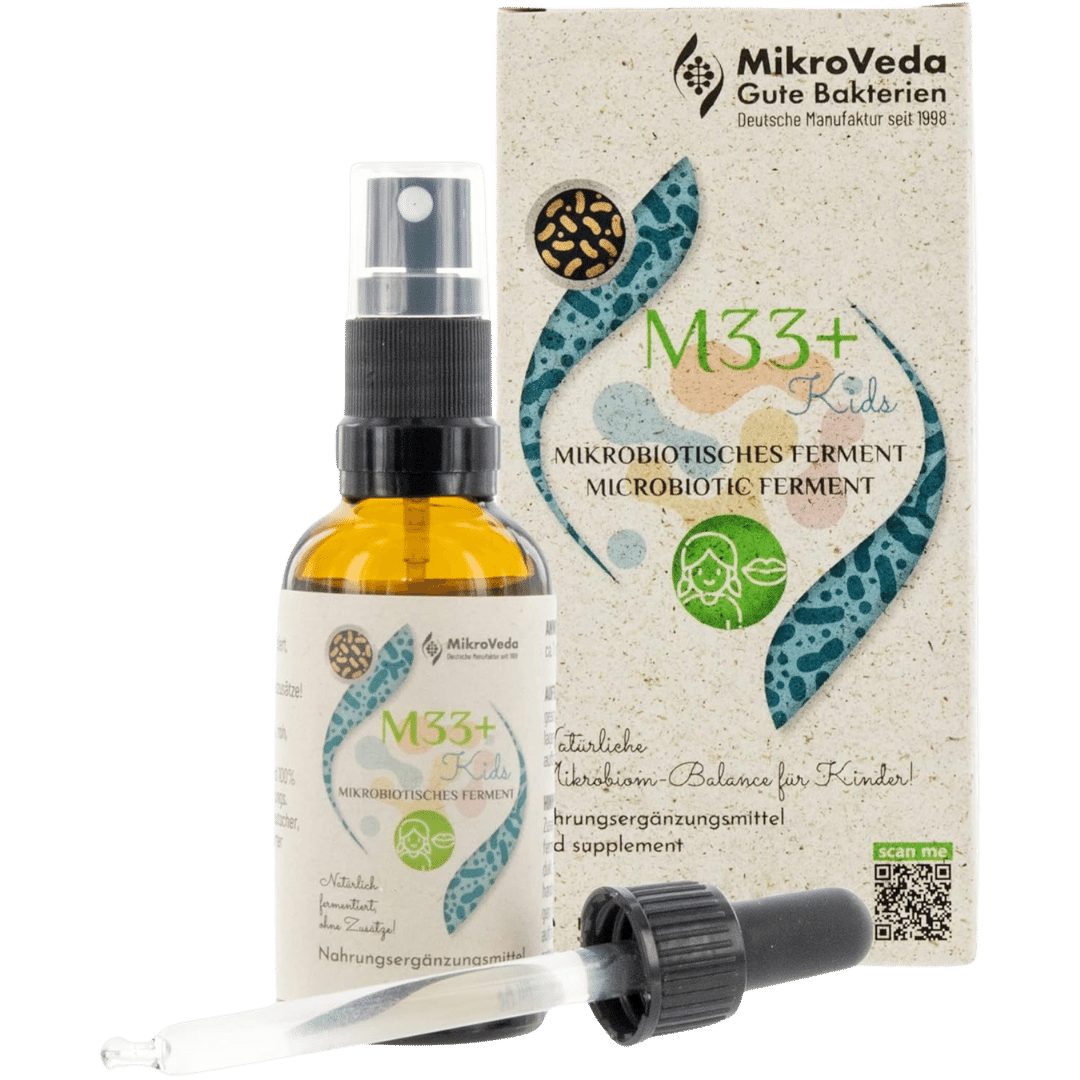 Bio Mikrobiotisches Mundspray M33+ Kids von MikroVeda