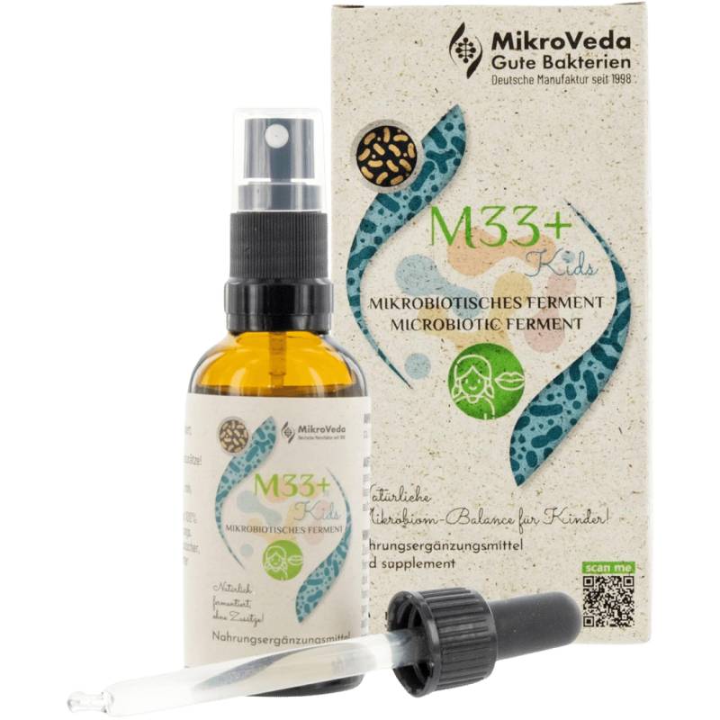 Bio Mikrobiotisches Mundspray M33+ Kids von MikroVeda