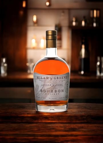 Milam & Greene® Texas Single Barrel Straight Bourbon 43% | 700 ml | Premium Bourbon aus Texas von Milam & Greene