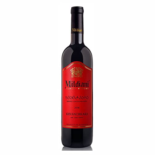 Rotwein aus Georgien Mildiani"Khvanchkara" Ñ‡Ñ€ von Mildiani