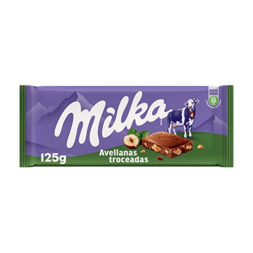 Chocolate mit Läche Y Avellanas Milka 125g von Milka