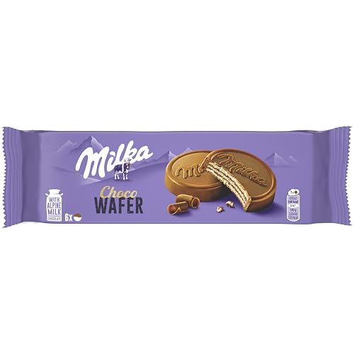 Galletas Milka Choco Wafer Barquillo Rellena De Chocolate Con Leche 180gr von Milka