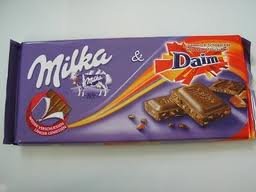 MILKA AND DAIM SCHOKOLADE 100G von Milka