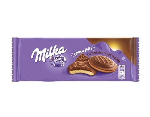 MILKA Schokoladenjafa, Schokoladenbraun, 128 g, 24 Stück (Schokoladenbraun, 128 g x 24 Stück) von Milka