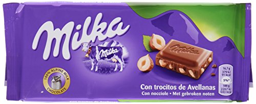 Milka Alpenmilch Schokolade Haselnuss, 100 g von Milka