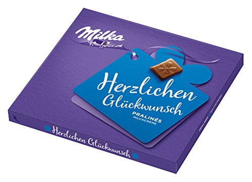 Milka I love Milka 110g, Herzlichen Glückwunsch 10 x 110 g von Milka