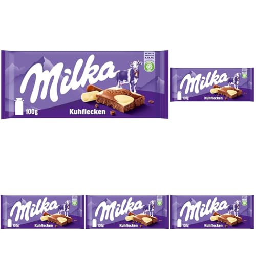 Milka Kuhflecken, 100 g (Packung mit 5) von Milka