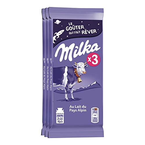 Milka Lolita 3x100g. Alpenmilch Tafelschokolade von Milka