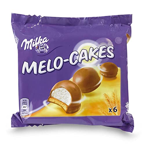 Milka Melo-Cakes 6 Stck. (Schaumzucker & Keks) von Milka