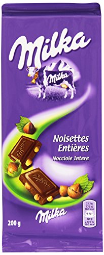 Milka Moocha Vollmilch Haselnuss Tafelschokolade 200g. von Milka