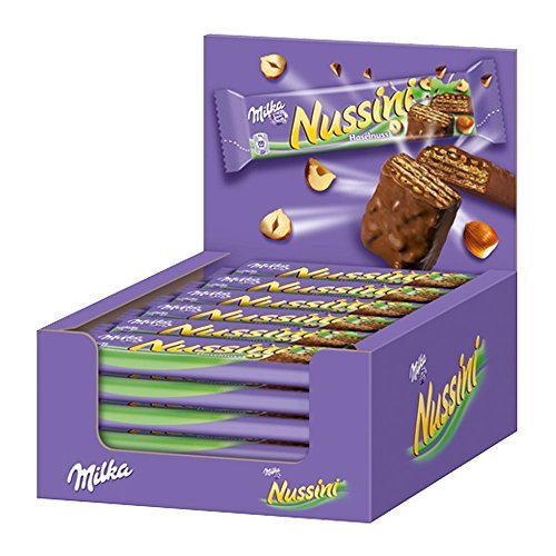 Milka Nussini Schokoladenriegel, 30x 31g von Milka