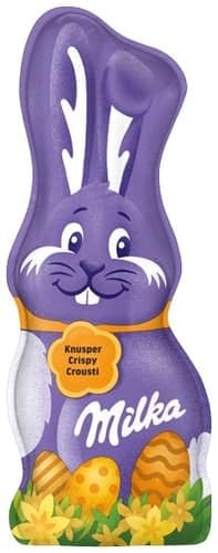 Milka Schmunzelhase Knusper, 45 g von Milka