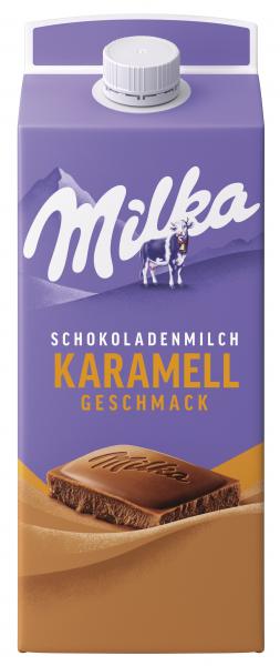 Milka Schokoladenmilch Karamell Geschmack von Milka