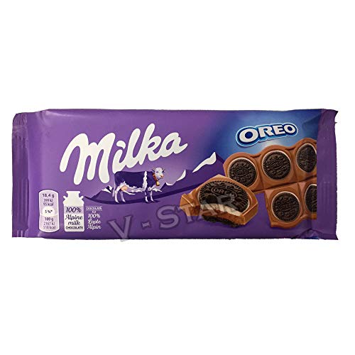 Milka Schokoladentafel, 92 g, 2 Stück von Milka