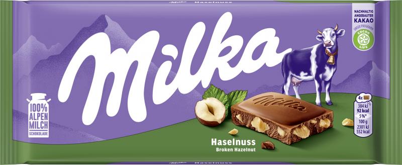 Milka Tafel Haselnuss von Milka