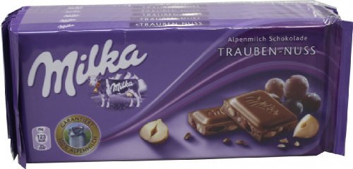 Milka Trauben Nuss 100g 5er Pack von Milka