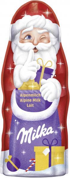 Milka Weihnachtsmann Alpenmilch von Milka