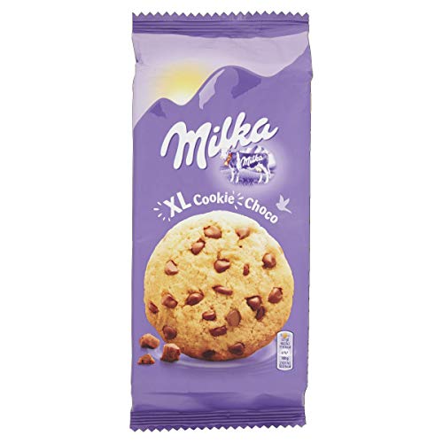 Milka XL Cookies Choco, Schokokekse, 184g, 5er Pack (5 x 184 g) von Milka