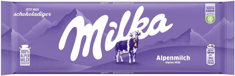 Milka XXL Alpenmilch von Milka