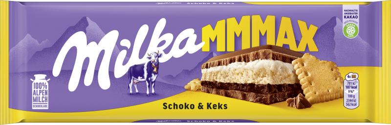 Milka XXL Tafel Schoko & Keks von Milka