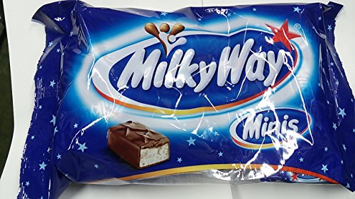 Nougat Chocolate bar | Milky Way | Minis 24 Stück | Gesamtgewicht 403 Gramm von Milky Way