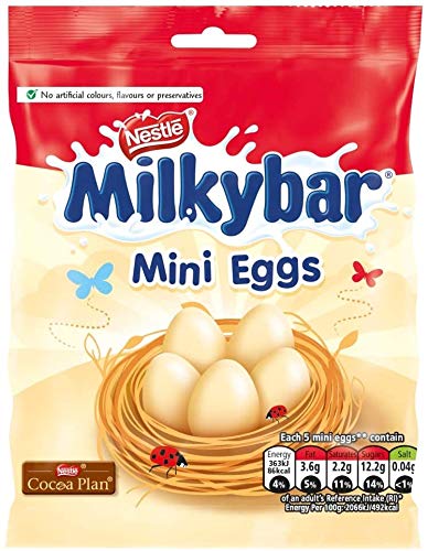 Nestle Milchriegel 3 Stück Mini-Eier – perfekt für die Ostereiersuche (240 g) von Milkybar