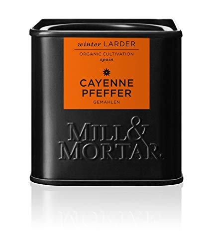 Mill & Mortar Cayenne Pfeffer gemahlen - Bio - 45 g von Mill & Mortar