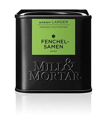 Mill & Mortar Fenchelsamen ganz, Bio 40 g von Mill & Mortar