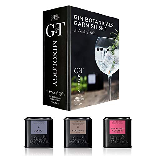 Mill & Mortar Gin Botanicals Garnier Geschenkset Touch of Spice 90 g Bio von Mill & Mortar