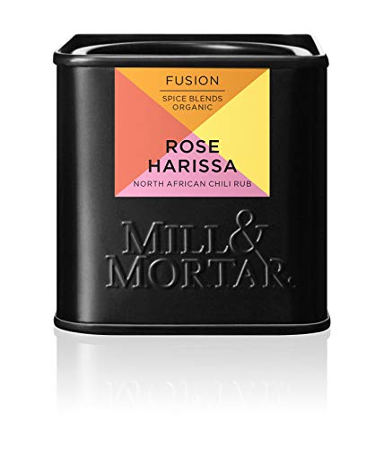 Mill & Mortar Rose Harissa - nordafrikanischer Chili-Rub - Bio - 50 g von Mill & Mortar