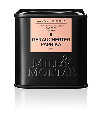 Mill & Mortar geräuchertes Paprikapulver edelsüss aus Spanien - Bio 50 g von Mill & Mortar