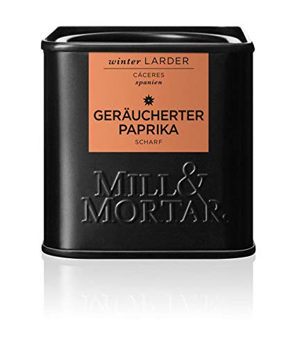 Mill & Mortar geräuchertes Paprikapulver scharf aus Spanien - 50 g von Mill & Mortar