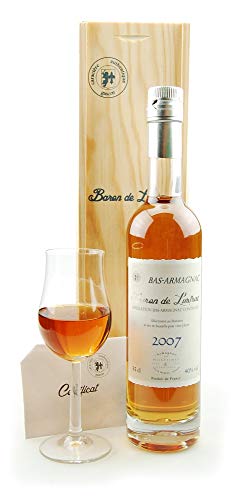 Armagnac 2007 Bas-Armagnac Baron de Lustrac von Millésimes et Tradition, Lieu-dit Villepinte, F-32110 Magnan, Fr